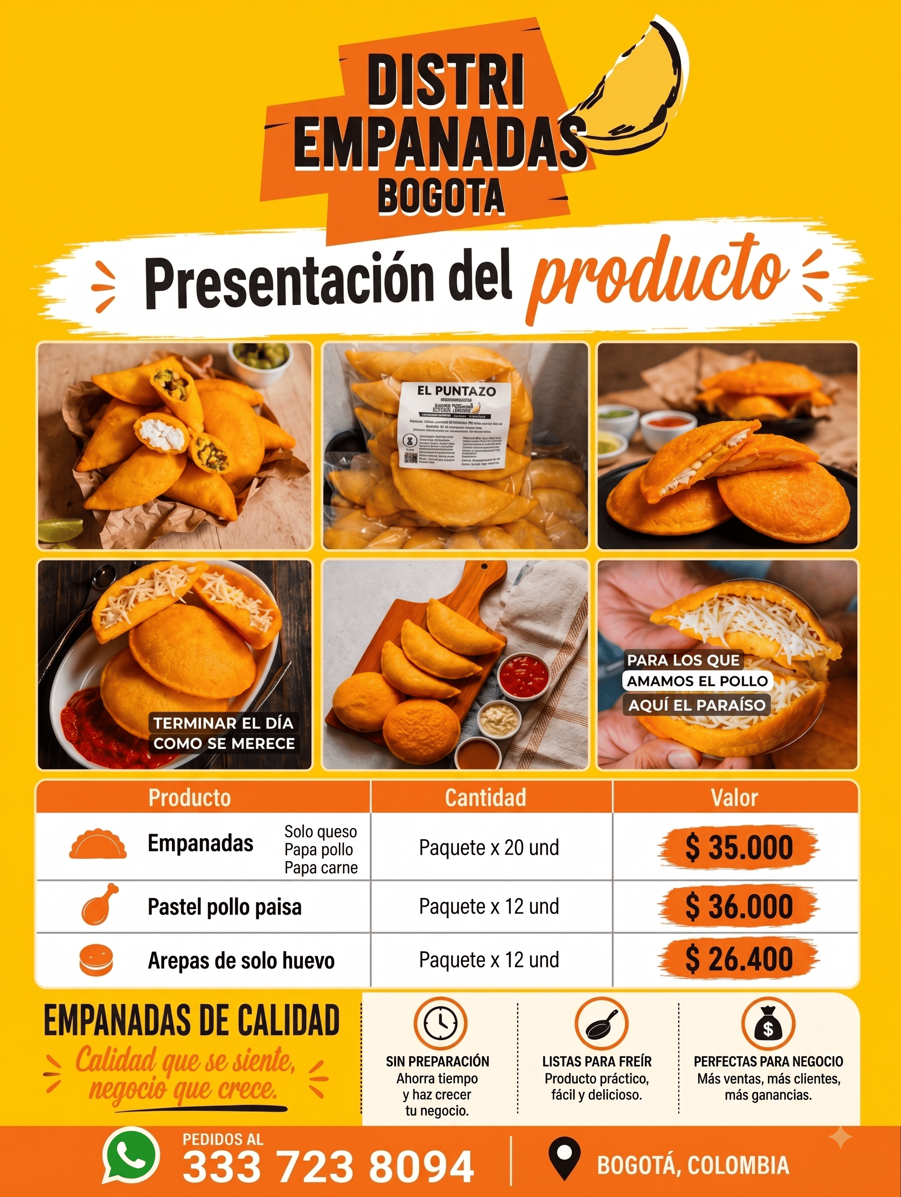 Flyer Oficial de Precios al por Mayor